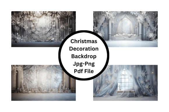 Christmas Decoration Backdrop: Setting the Scene for Holiday Magic