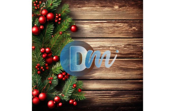 Christmas Wooden Digital Paper 40: A Designer's Warm Texture