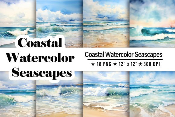 Coastal Watercolor Seascapes: A Designer’s Guide to Tranquil Visuals