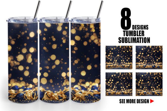 Elevate Your Holiday Crafts with Christmas Golden Particles