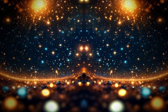 Elevate Your Holiday Designs with Christmas Golden New Year Background