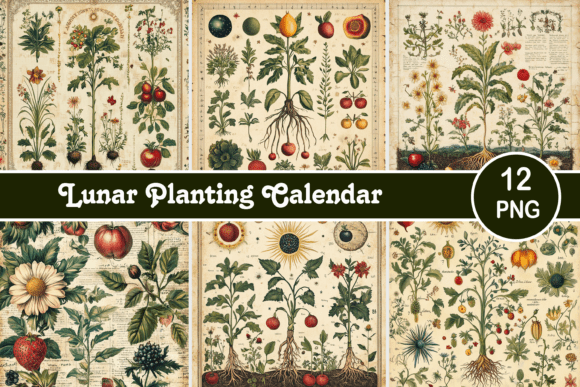 Lunar Planting Calendar: A Visual Guide for Creative Professionals