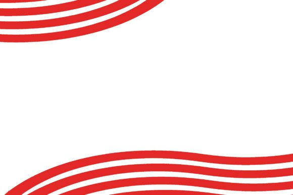 Red Stripes Wave Curve Background: A Fresh Design Asset
