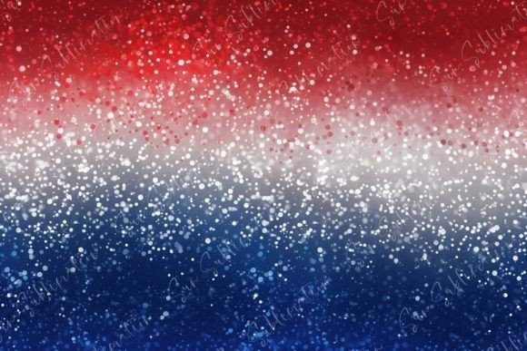Red, White, and Blue Sparkling: A Festive Typeface for Bold Statements